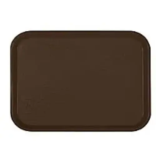 Thunder Group Brown Fast Food Tray 14" x 17-3/4" (12 per Case) [PLFFT1418BR] 