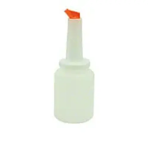 Thunder Group Orange Plastic Cocktail Container 2 Qt. [PLSNP02O]