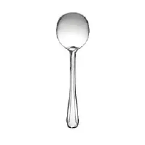 Thunder Group Domilion 18/0 Stainless Steel Bouillon Spoon (24 per Case) [SLDO003]