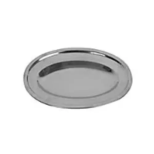 Thunder Group Stainless Steel Oval Platter 20" (12 per Case) [SLOP020]
