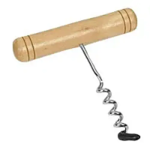 Thunder Group Wood Handle Cork Screw (Pack of 12) [WDW06768] 