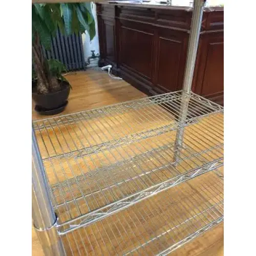 Universal TS2448 - 48" X 24" Stainless Steel Work Table W/ Wire Under Shelves