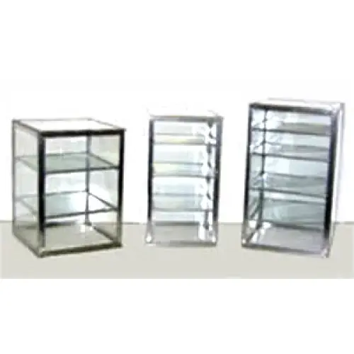 Carib 3 Compartment Countertop Upright Display Case 12" x 12" x 16" [7H]