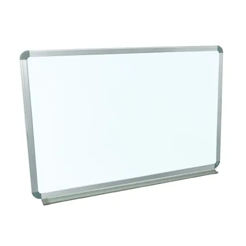 Luxor WB9640W - Wall Mounted Whiteboard - 96"W x 40"H