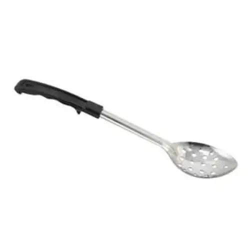 Winco Basting Spoon, 11", Perforated, Stop Hook, Bakelite Handle [BHPP-11]