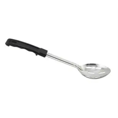 Winco Basting Spoon, 11", Slotted, Stop Hook, Bakelite Handle [BHSP-11]