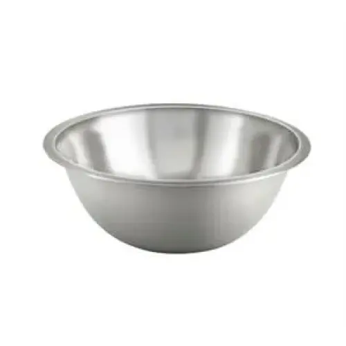 Winco Mixing Bowl, 5 Quart, 11-1/4" O.D., Stainless Steel [MXB-500Q]