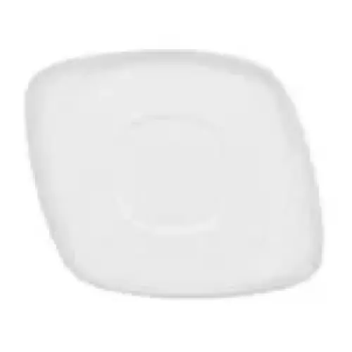 C.A.C. China WH-2 - White Pearl Coffee Cup Saucer 5-1/2" - (3 Dozen per Case)