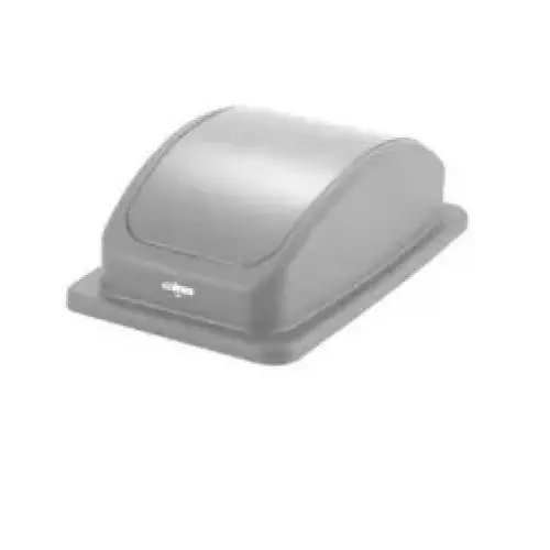 Winco Grey Lid for Slender Trash Can PTC-23SG [PTCL-23G]