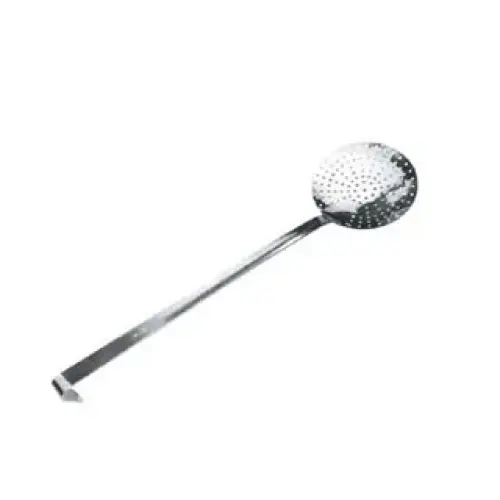 Winco SCS-6H - Perforated Stainless Steel Skimmer 6 1/4" 