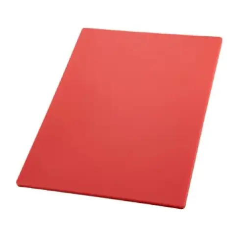 Winco 18" x 24" x 1/2" Plastic Cutting Board [CBRD-1824]