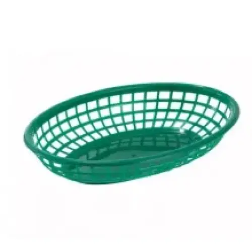 Winco Fast Food Basket Oval (12 per Case) [PFB-10G]