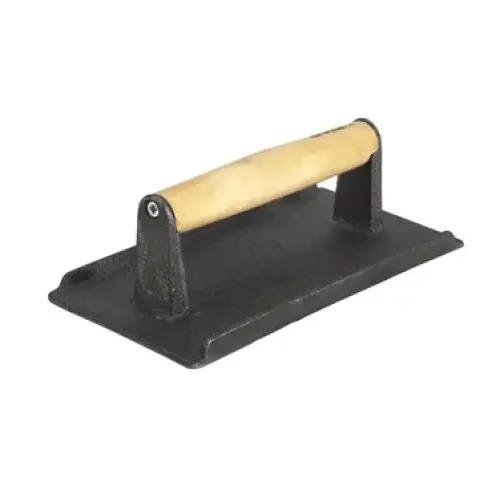 Winco Cast Iron Steak Weight 4-1/4" x 8-1/4" [SWA-2]