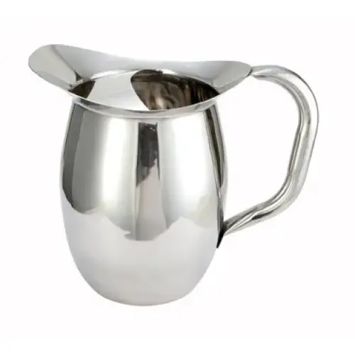 Winco Deluxe Bell Pitcher w/ Ice Catcher 3 Qt [WPB-3C]
