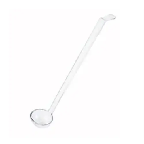 Winco Ladle, 3/4 Oz., 8-1/2" Long, One-Piece, Clear, Polycarbonate [PLD-8C]