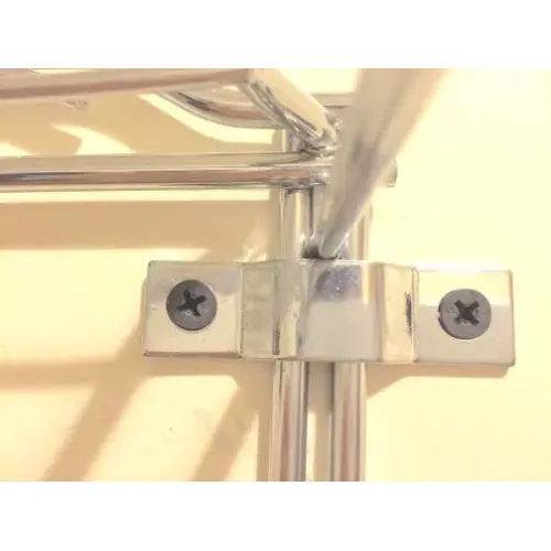 Universal CH-WWS-1224-1 - Chrome Wire Wall Mounted Shelf - 12" X 24"