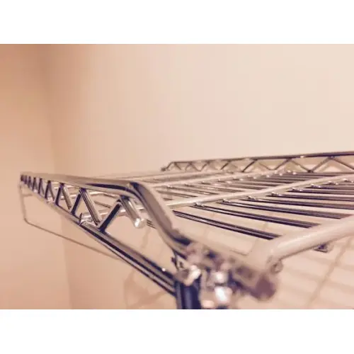 Universal CH-WWS-1248-1 - Chrome Wire Wall Mounted Shelf - 12" X 48"