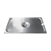 Winco 1/3 Size Slotted Steam Pan Cover [SPCT]