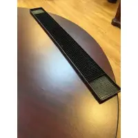 Update International BM-27BK - 27" X 3.25" Rubber Bar Service Mat