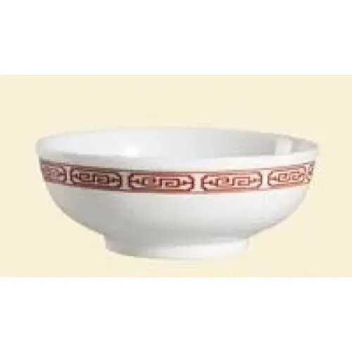 C.A.C. China 105-MB8 - Red Gate Menudo Bowl 8-1/4" - (2 Dozen per Case)